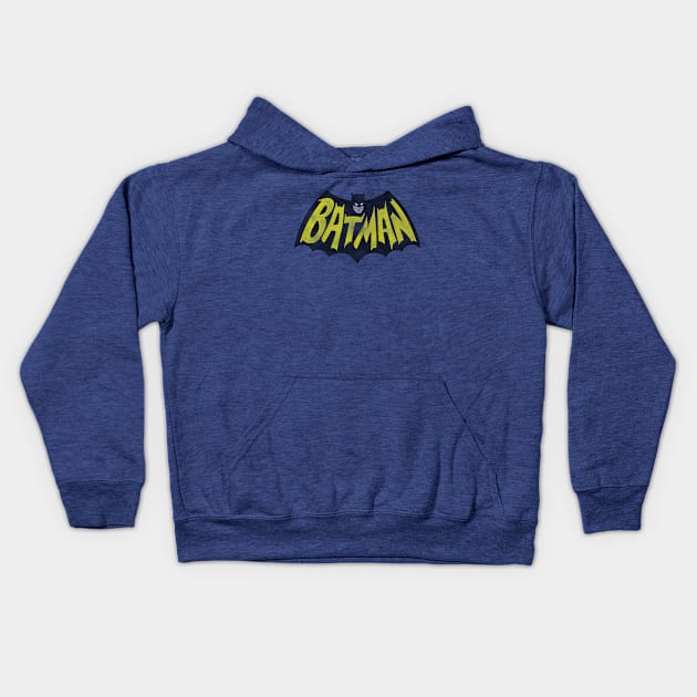 Bat Friend {stressed} Kids Hoodie by iMadeThis! Tee